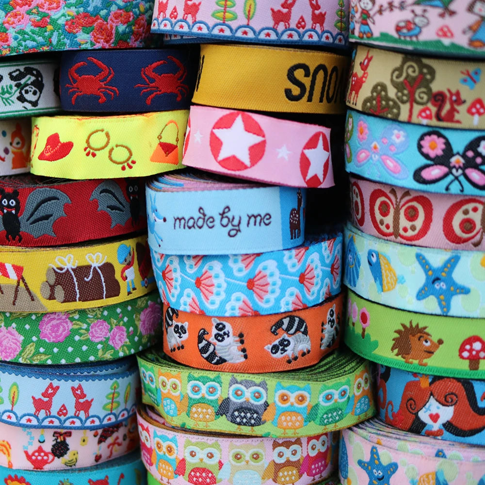 10 YARD 5/8" Inch 16MM Animal Cartoon Ribbon Decorative Dog Leash Lace