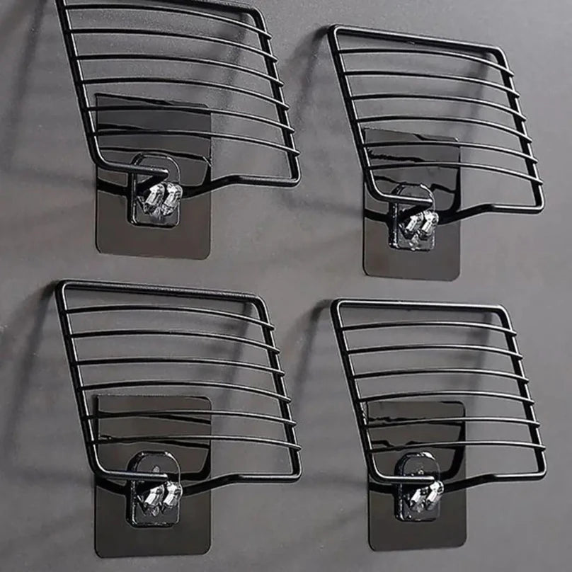 Stainless Steel Soap Rack Wall Mounted Soap Holder High Quality Soap Sponge Dish Bathroom Accessories Soap Dishes Self Adhesive