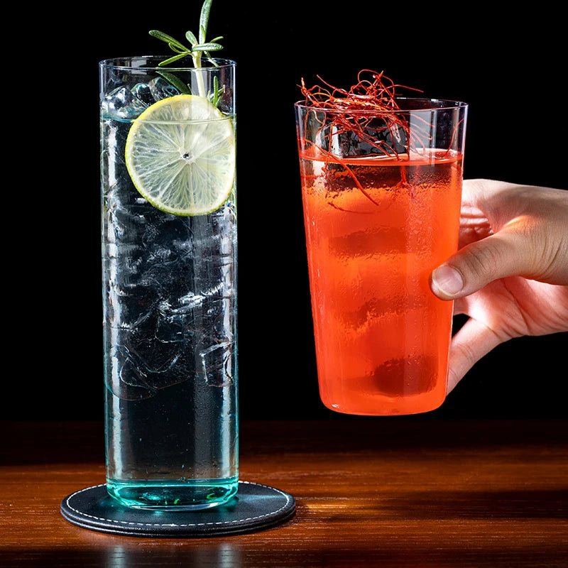 Highball Hypo Cup Japanese Style Straight Cocktail Glass Collin Cup Drinking Water Cup Juice Glasses Whiskey Cup For Home