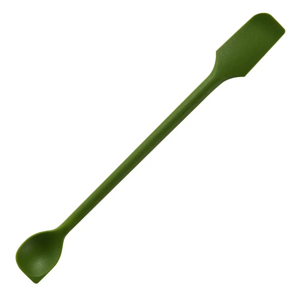 1/4pcs Silicone Double Ended Spatula Jam Cake Spatula Jam Paste Deep Bottle Spatula Baking Supplies