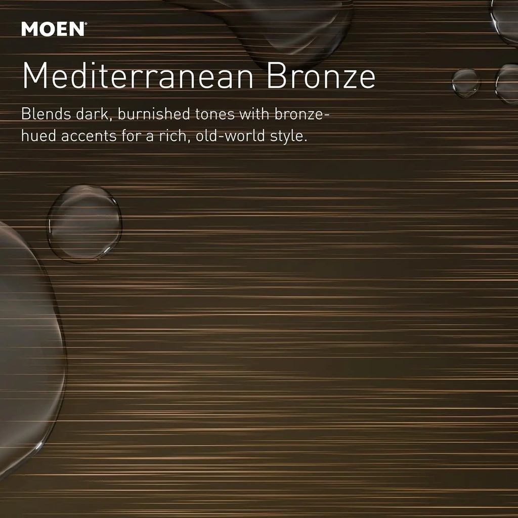 Mediterranean Bronze Handheld Shower Head with 8 Spray Settings for Powerful Customized Showering Experience