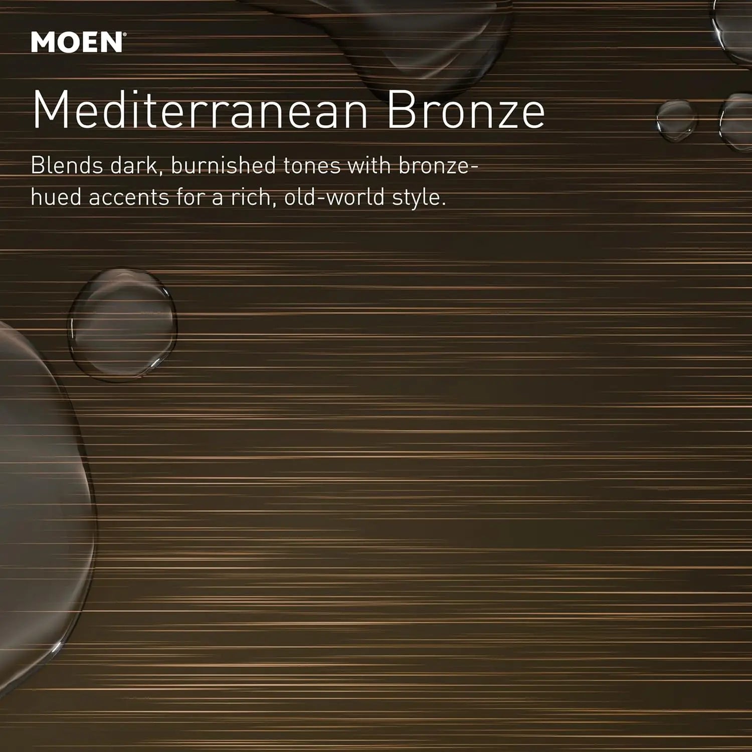 Mediterranean Bronze Handheld Shower Head with 8 Spray Settings for Powerful Customized Showering Experience