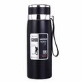 800/1000ml Sports Thermos Bottle Large Capacity Stainless Steel Insulated Water Bottle Heat-resistant Creative
