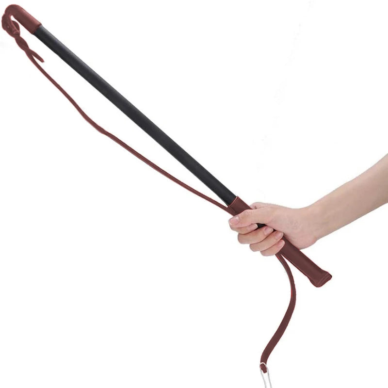 "Powerful and durable" dog whip anti-slip handle pet behavior correction training whip
