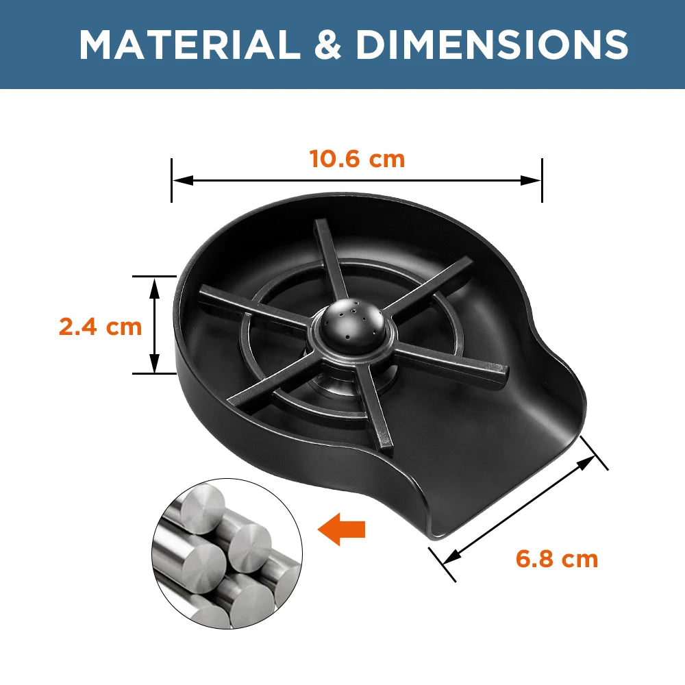 G1/2 Faucet Glass Rinser For Home Sink Automatic Cup Scourer Washer Bar Coffee Pitcher Wash Cups  Tool Household kitchen