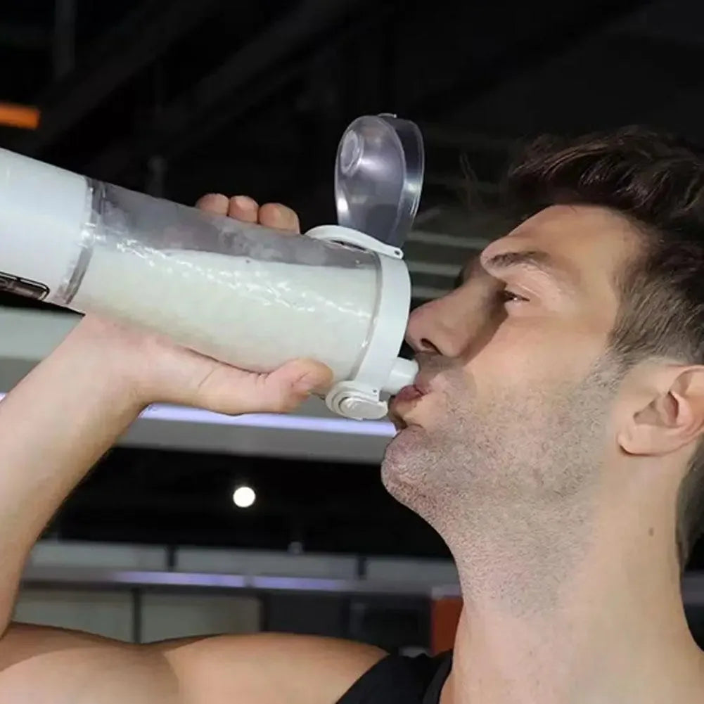 New In Auto Mixing Cup 3 speed Power Electric Shaker Bottle For milkshake Coffee Protein Shakes  Fitness Blender Kitchen Outdoor