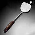 Kitchen Companion Iron Wok Spatula & Ladle; Ideal for Cooking with Stainless Steel Equipment