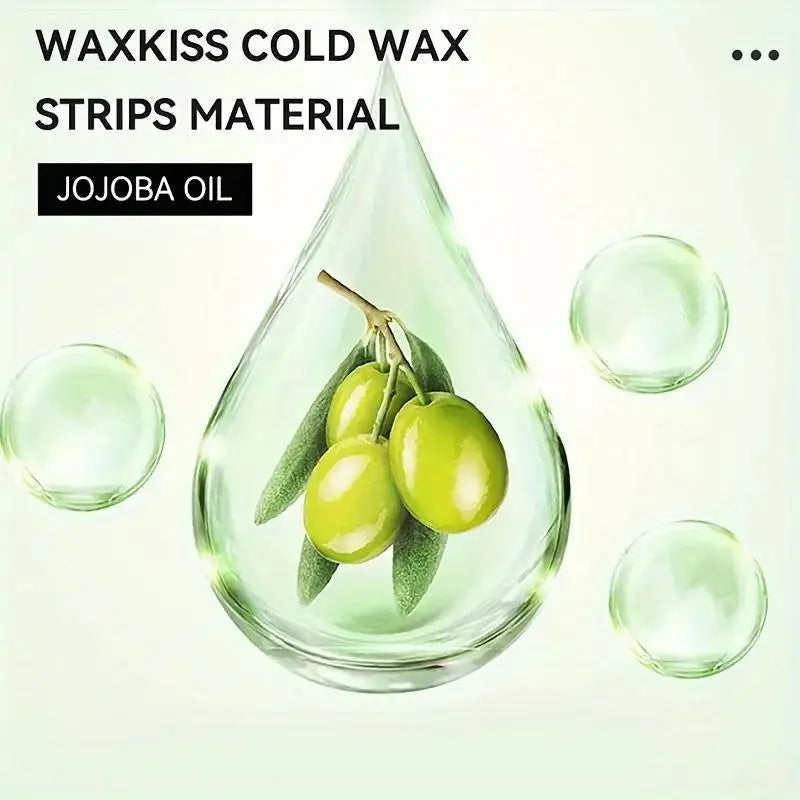Hair Removal Wax Strip, Portable, Practical, Painless, Fast, Gentle And Non Irritating. 10 Disposable Hair Removal Wax Papers Ar