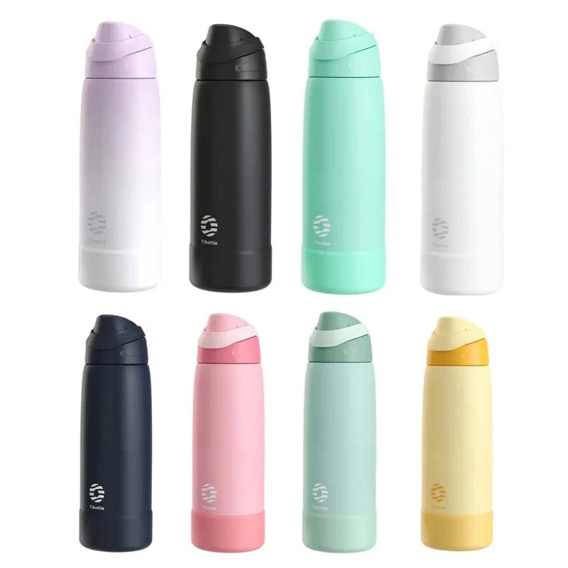 Fjbottle 750/1000ML Vacuum Flask Stainless Steel Thermos Botttle Portable Sports Water Bottle Outdoor Travel Car Mug Keep Cold