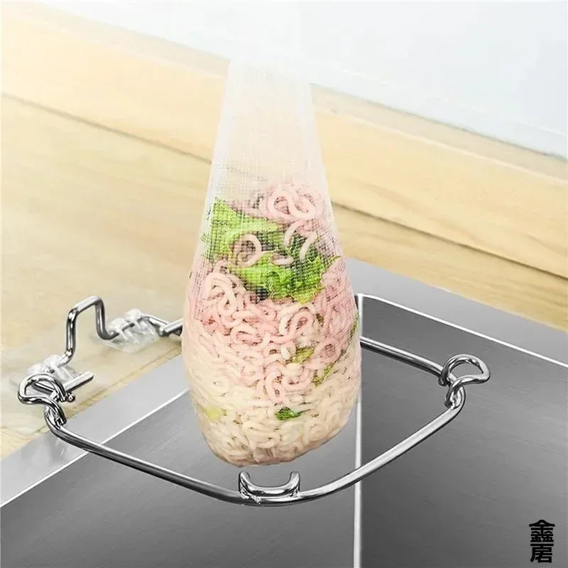 1/ 50Pcs Disposable Kitchen Sink FilterMesh Sewer Garbage Filter Meal Residue Pool Mesh Bag Drainage Screen Sink Garbage Net