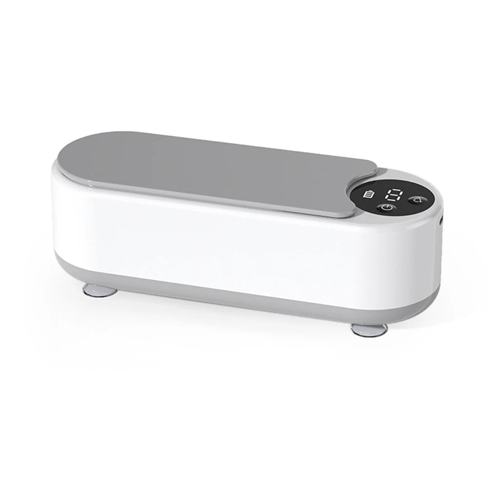 Ultrasonic Jewelry Cleaner Machine Multifunctional Glasses Cleaner Portable Cleaning Machine USB Rechargeable for Ring Necklaces