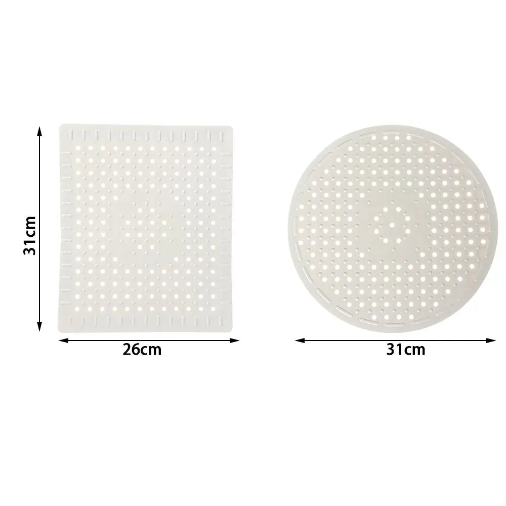 Multifunctional Non-Slip Tableware Sink Strainer Drain Mats Rubber Sink Mat Protector