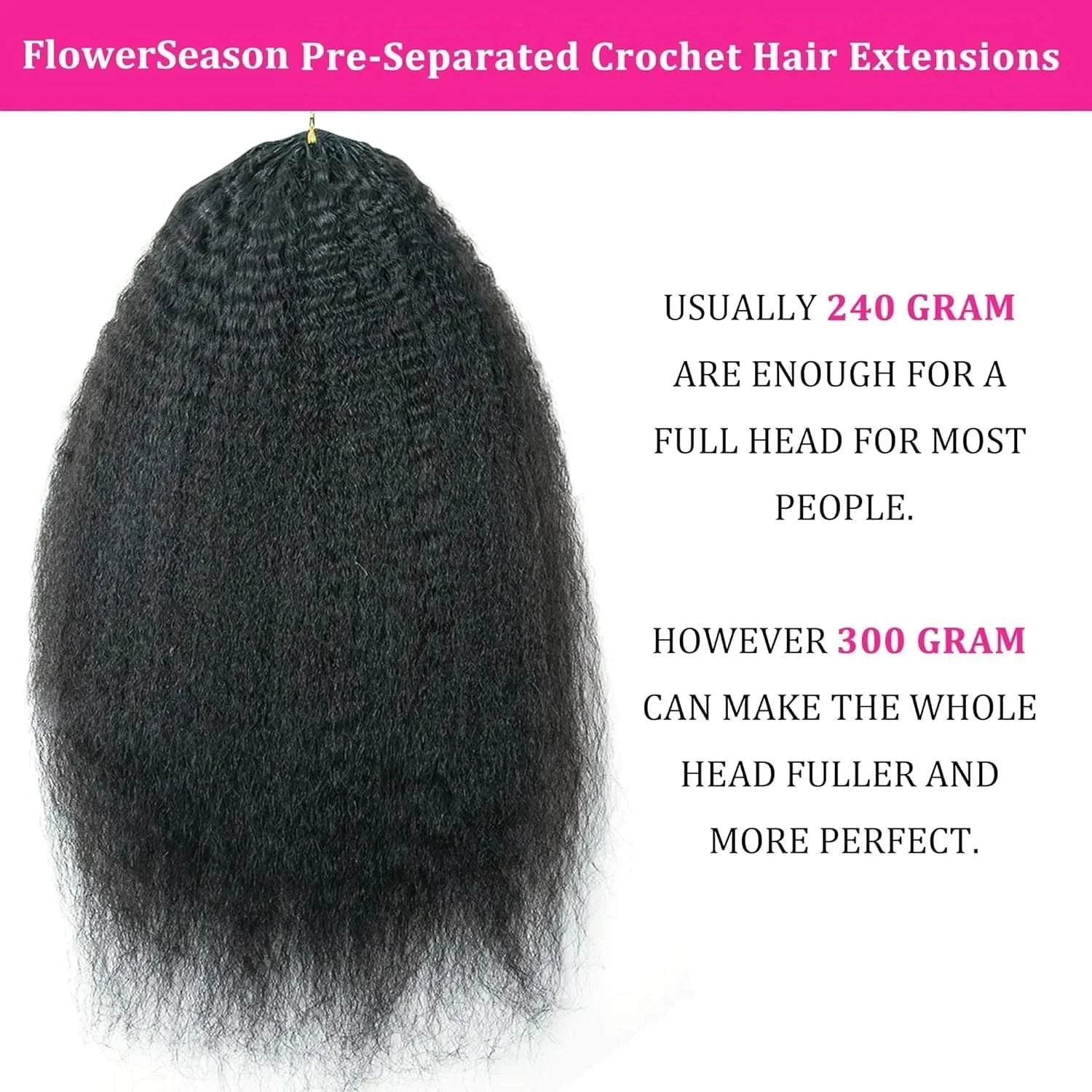 Kinky Straight Crochet Human Hair Extensions Small Spirals Deep Pixie Crochet Hair Pre Separated Knotless Miracle Knot Braids