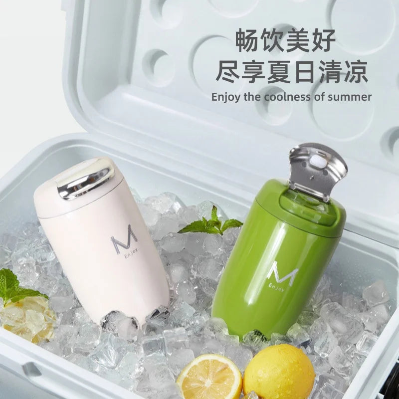 New 316 stainless steel insulated cup - stylish and cute coffee cup - small capacity portable cup - tea - gift - outdoor travel