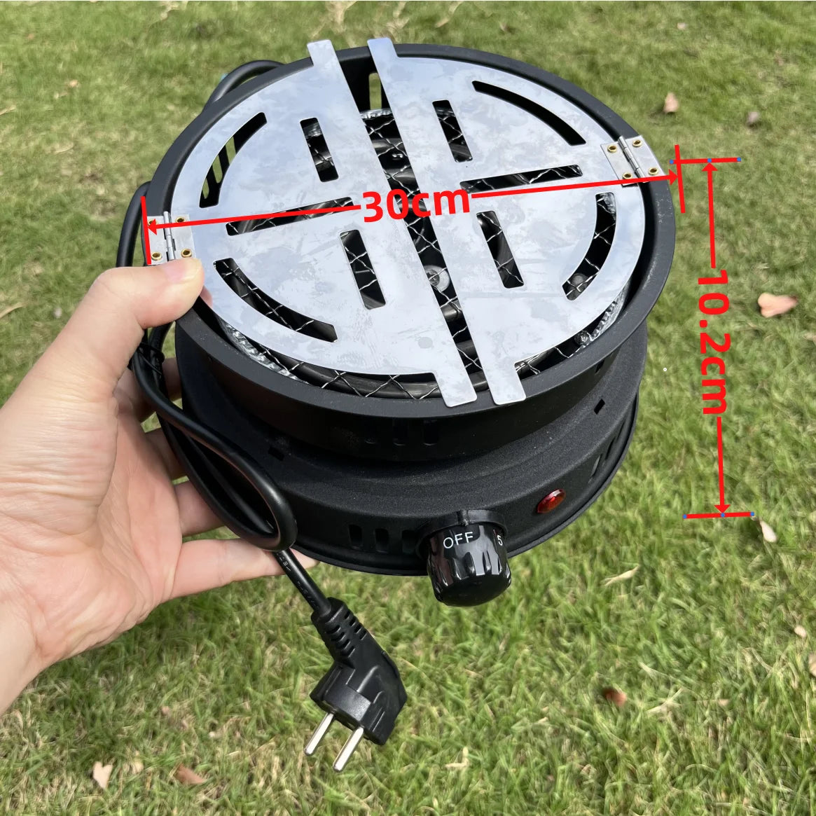 220V/1000W Hookah Shisha Coal Burner Hot Plate Barbecue Electric Stove Kitchen Cooking Coffee Heater  Fast Burning  EU Plug