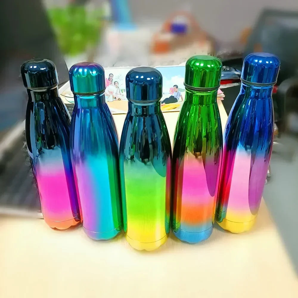 500/1000ml Double-Wall Insulated Vacuum Flask Stainless Steel Thermos Water Bottle Cola Water Beer for Sport Bottle