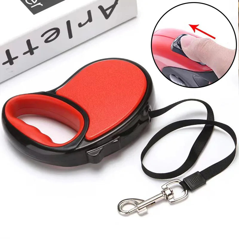 Dog Leash Lead Strong Nylon Puppy Traction Rope Chihuahua Pet Supplies For Small Medium Large Dogs Cats Automatic Retractable