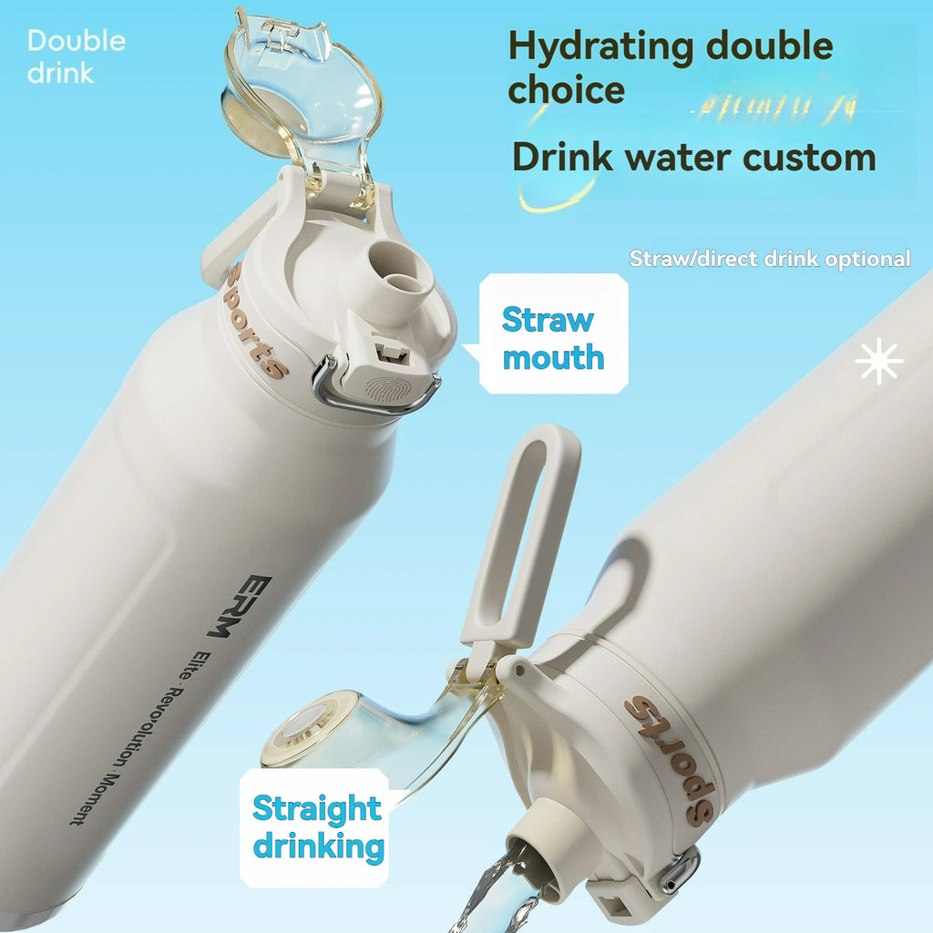 1.5L Insulated Water Bottle Stainless Steel Cold Hot Insulated Cup Vacuum Thermos Bottle Double Wall Flasks