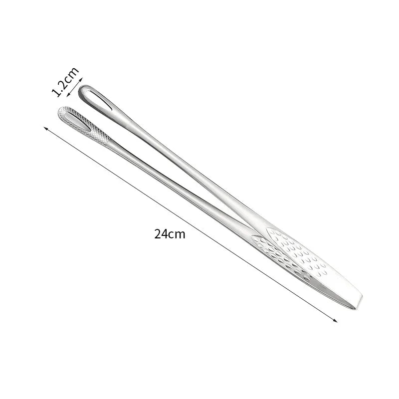 Kitchen Tongs Barbecue Grill Tongs Cooking Tweezers Stainless Steel Salad Meat Food Tongs Clip Buffet BBQ Tools Kitchen Gadgets