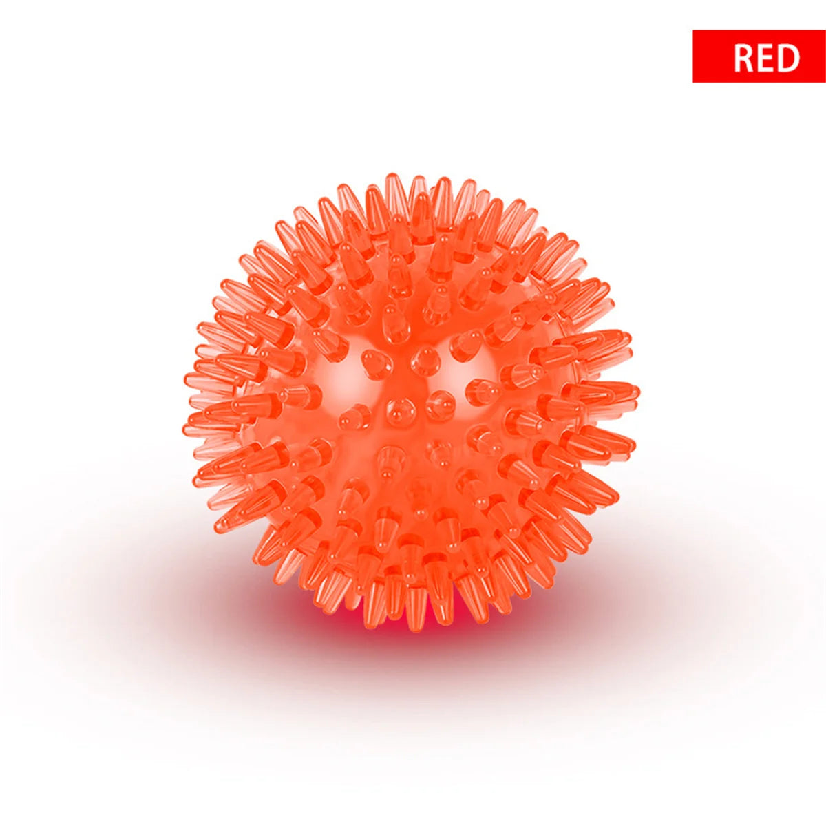 Dog Toys Sound Toy Bouncy Ball Pet Toy Polka Squeaky Tooth Cleaning Ball TPR Training Pet Teeth Chewing Toy