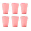 [homeeee] Reusable Pastel Pink Cup Set - Eco-Friendly Picnic & Home Mug