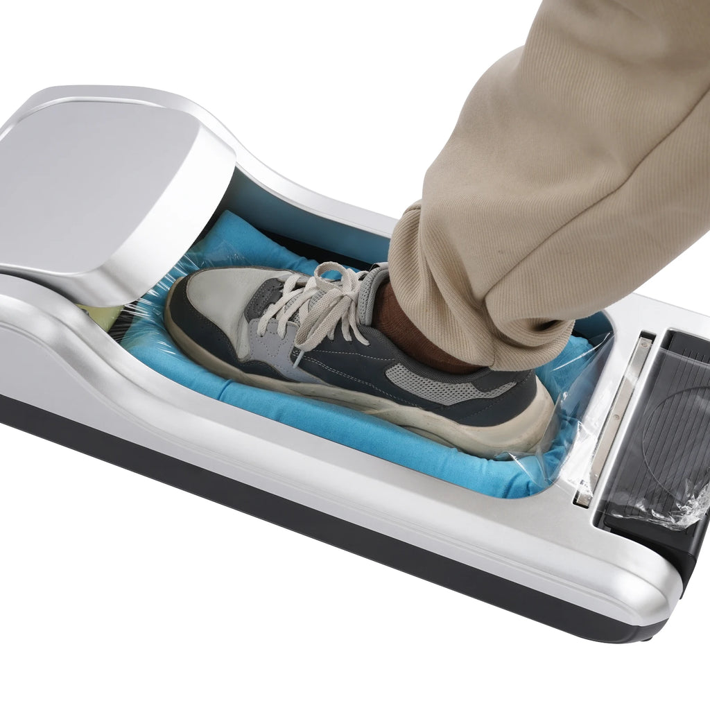 Shoe Cover Machine 3 Rolls* Shoe Films Automatic Disposable Shoe Covers Dispenser Overshoe Shoe Mould Machine Home Office