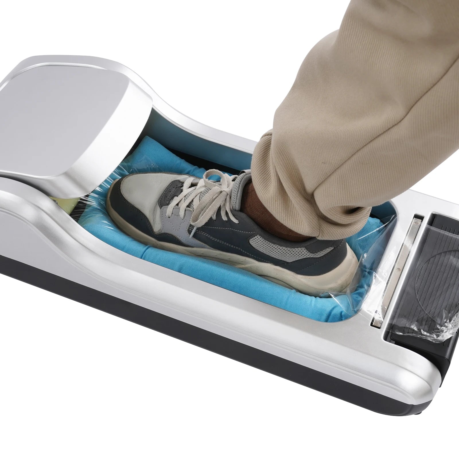 Shoe Cover Machine 3 Rolls* Shoe Films Automatic Disposable Shoe Covers Dispenser Overshoe Shoe Mould Machine Home Office