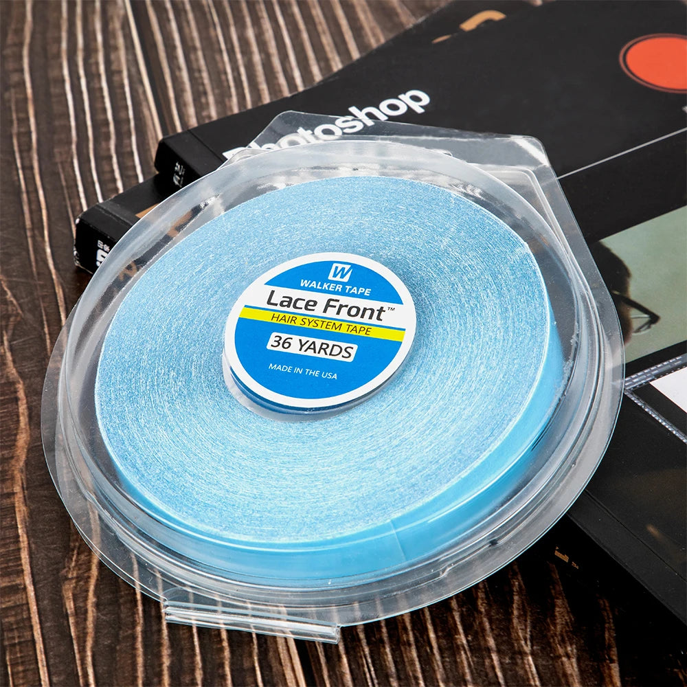 Hair System Tape Double Side Walker Tape Ultra Hold Hair Extension Tapes For Lace Closure 3/12/36Yards Lace Front Wig Glue