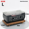AIWILL Portable BBQ Grill Korean Food Carbon Furnace Barbecue Stove Charcoal Cooking Oven Household Outdoor Reusable Grill Box