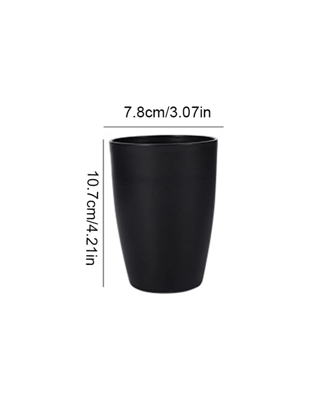 2/4/6pcs Grey plastic cup reusable Suitable for home kitchen restaurant picnic camping RV Drink soda milk juice