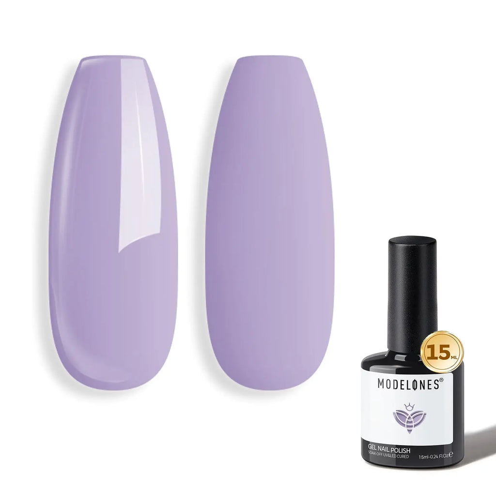 modelones Milky White Gel Nail Polish Nail Polish Natural Color Translucent Jelly Soak Off LED Clear Coat Soap Nails Art White