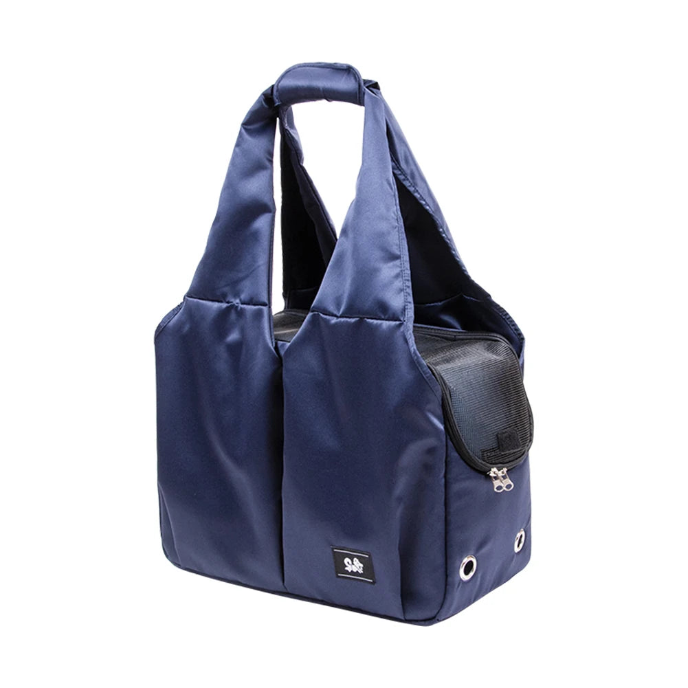 Portable Soft Sided Cat Carrier Breathable Mesh Top Window Small Dog Pet Carrying Bag Travel Transporter Shoulder Bags