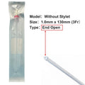 5Pcs Cat Catheter with Stylet 3Fr End Hole 4Fr Side Holes Veterinary Urinary Cat Catheters Pet Care Room