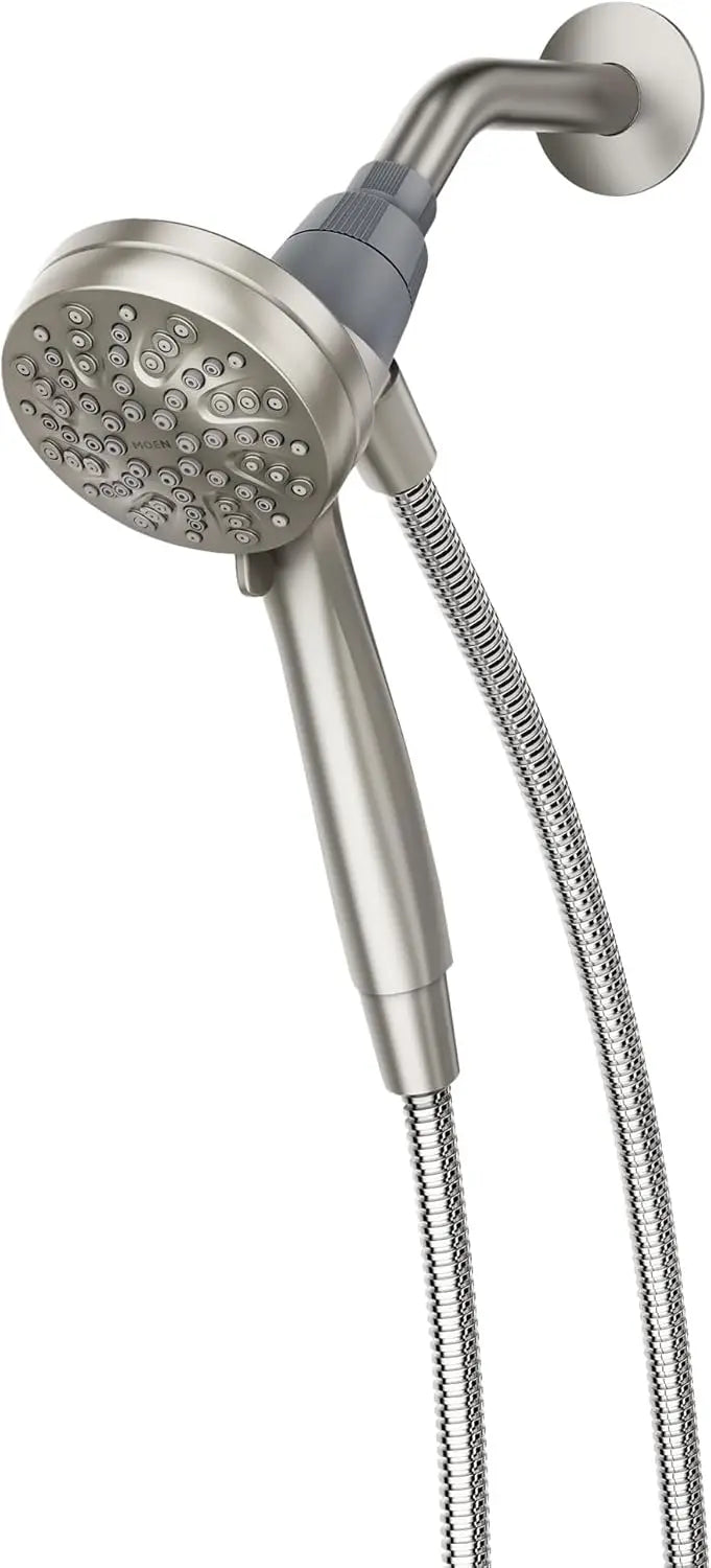 Magnetic Handheld Shower Head with 6 Spray Functions, Spot-Resistant Finish, Easy Installation