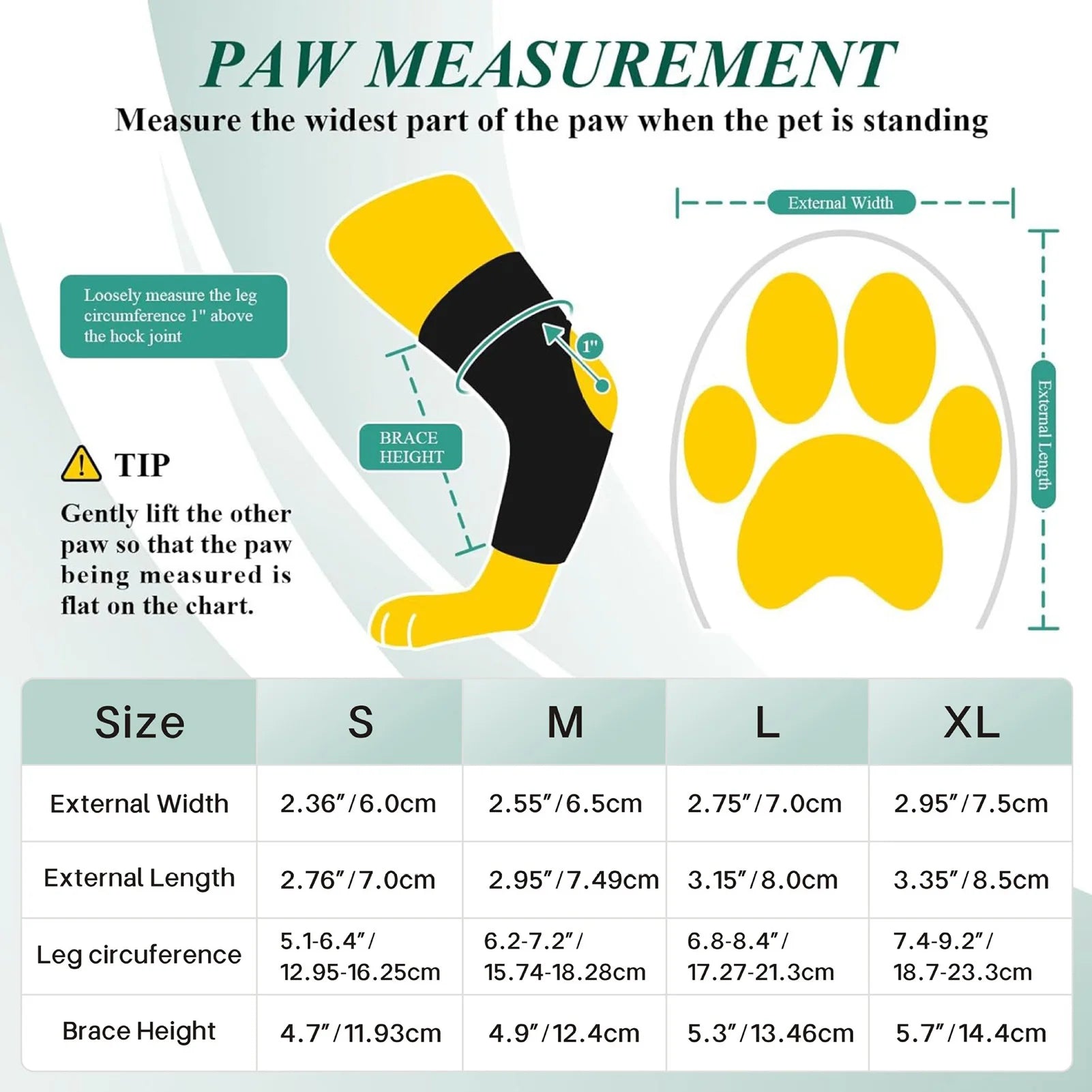 Drops Foot Brace No Knuckling Boot Brace For Dog Hard Anti-Skid Sole For Outdoor-Adventures