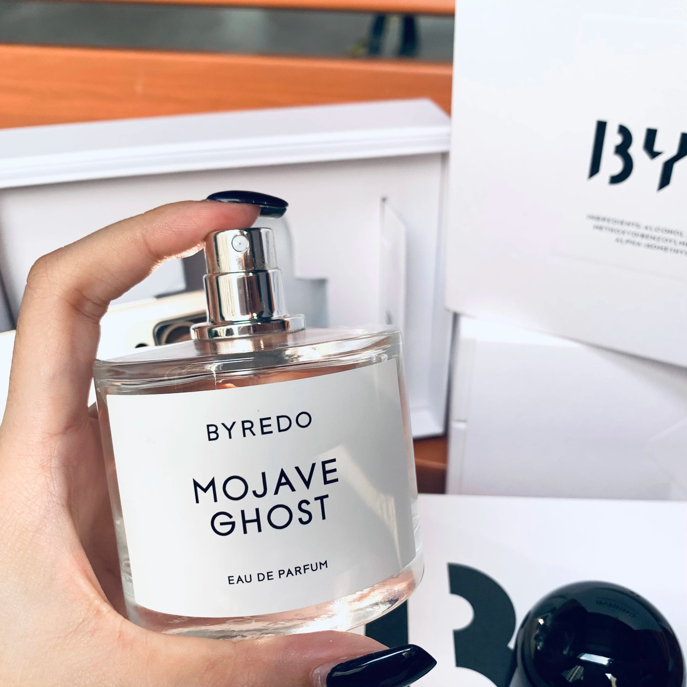Byredo Mojave Ghost perfume spray -100ml/3.3oz, fresh and lasting, new product, advanced simple package, the first choice for f