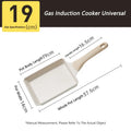 COOKER KING Tamagoyaki Non Stick Frying Pan For Steak And Eggs Breakfast Pot Gas Induction Cooker Universal Kitchen Cookware