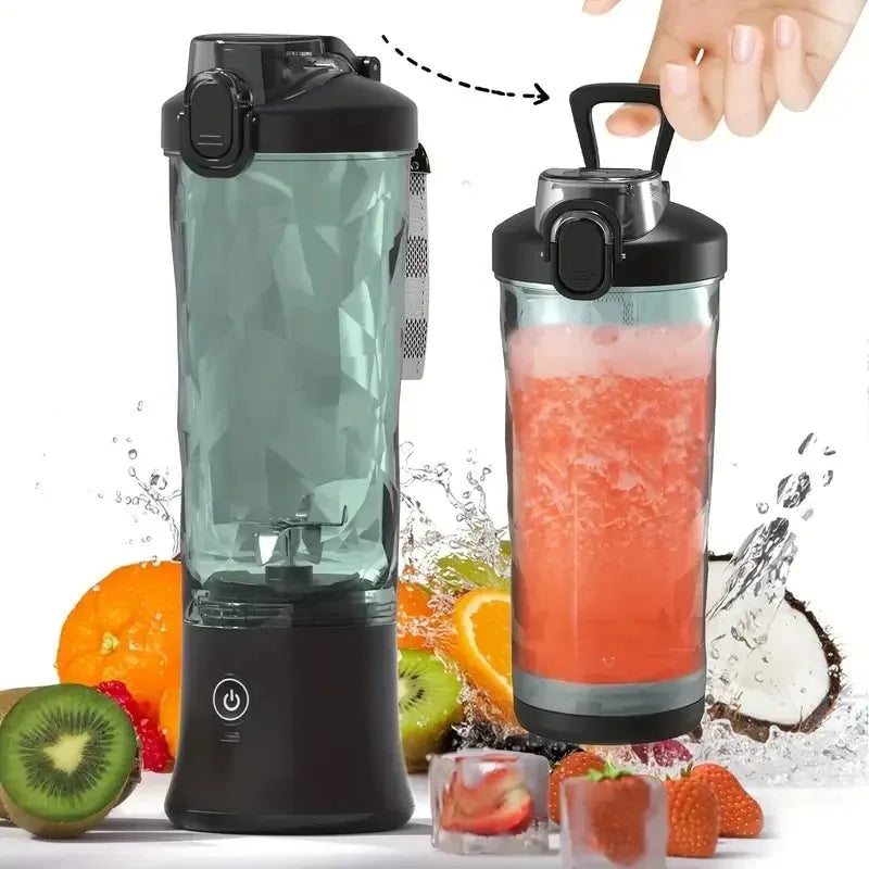 Electric Mixing Bottle Leak Proof Portable Shaker for Travel and On The Go Protein Coffee Drink Preparation
