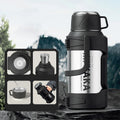Portable Vacuum Insulated Cup Large Capacity 316 Stainless Steel Thermos Cup Outdoor Car Insulation Cooling Water Kettle
