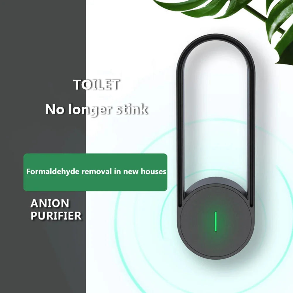 USB Rechargeable Air Ionizers Air Purifier Car Air Purifier Ionizer Air Freshener for Bedroom Office Kitchen for Better Sleep