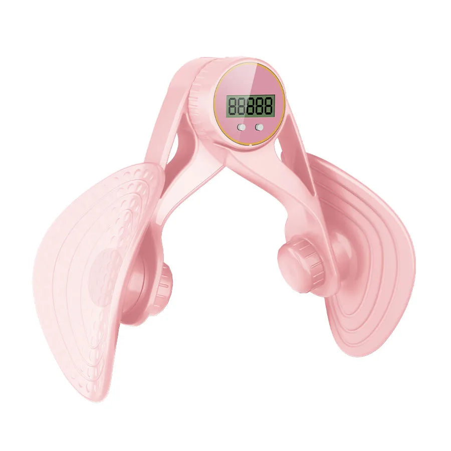 Multifunctional Leg Beauty Device Pelvic Floor Muscle Training Postpartum Repair Leg Clamp Countable Trainer Fitness Device