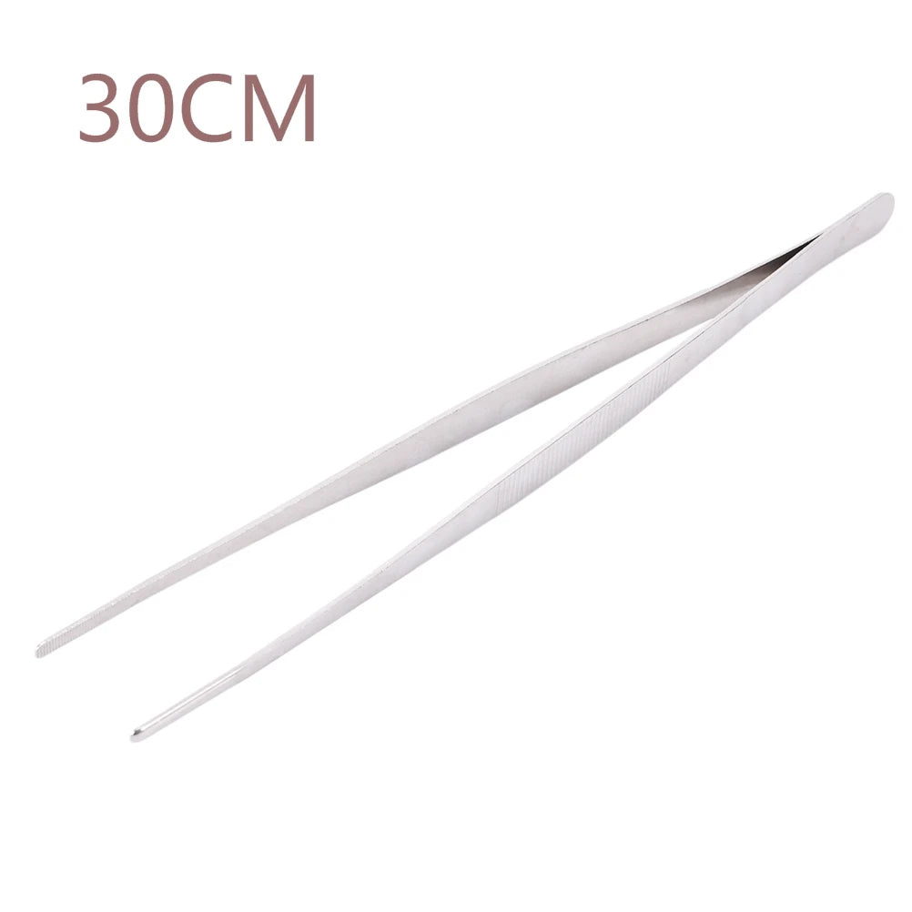 1PC Stainless Steel Kitchen Gadgets Barbecue Tongs Food Tongs Food Clip Tweezers Clip Barbecue Buffet Restaurant Tools