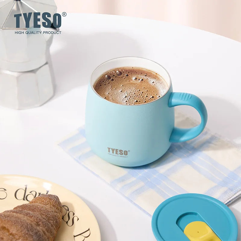 355ml Super Strong Vacuum Insulated Stainless Steel Table Mug Ceramic Coating BPA Free Keep Cold Hot Beverages All Day Leakproof