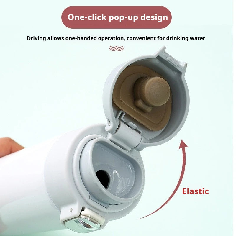 500ml Stainless Steel Thermal Mug Outdoor Thermos Cup Portable Vacuum Flasks Cold and Hot Thermo Bottle Coffee Mug Water Bottle