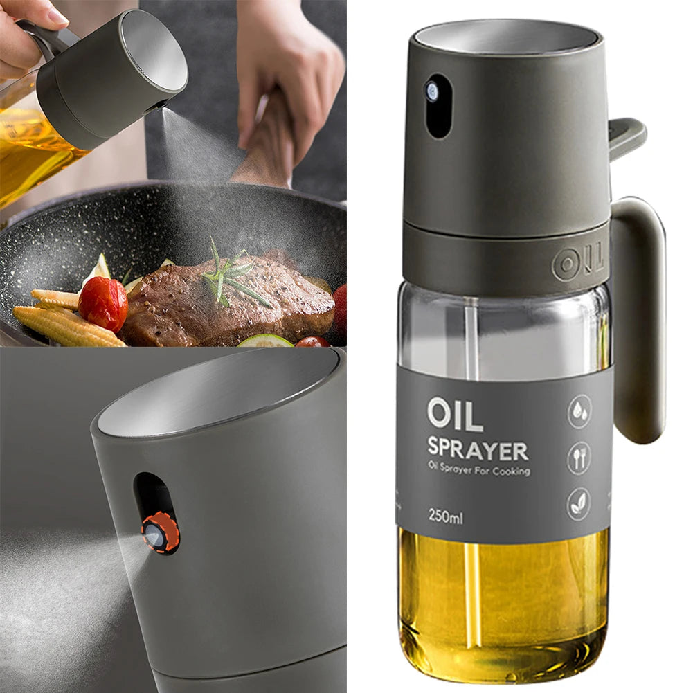 100/250ml Oil Spray Bottle BBQ Cooking Olive Oil Sprayer Kitchen Baking Oil Spray Empty Bottle Vinegar Bottle Soy Sauce Oil Disp