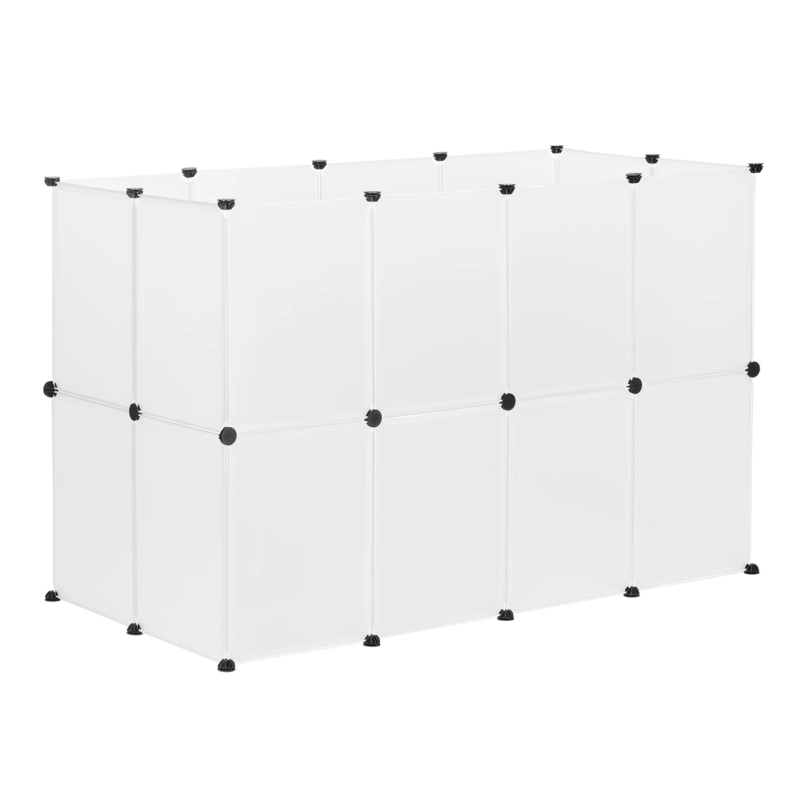 DIY Pet Playpen Rabbit Accessories Indoor Guinea Pig House with Door Cage for Cat Hedgehog Hamster Exercise Modular Enclosure