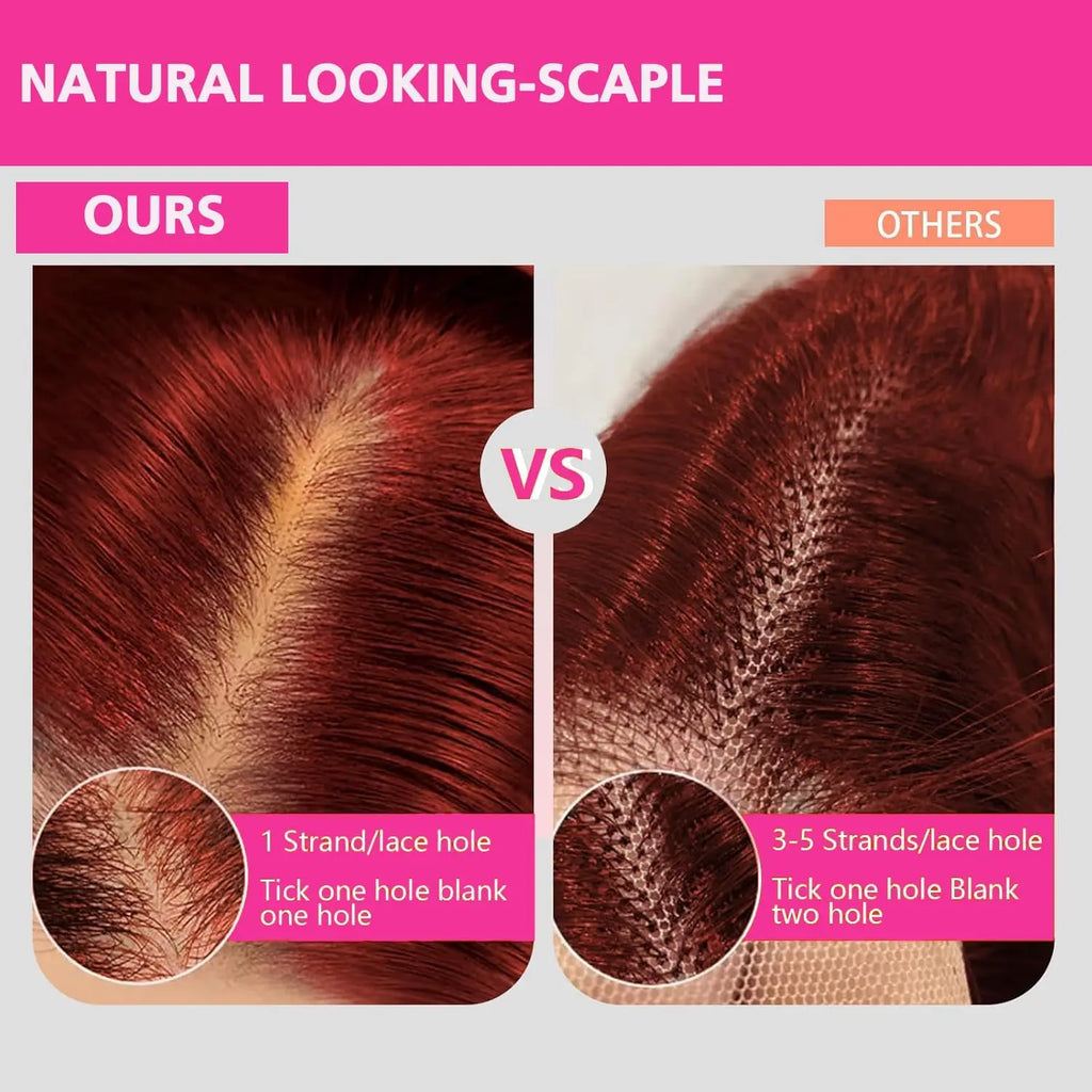 99j Burgundy Curly 13x6 Hd Lace Frontal Human Hair Wig Deep Wave 100% Colored Brazilian Pre Plucked Wigs For Women 250 Density