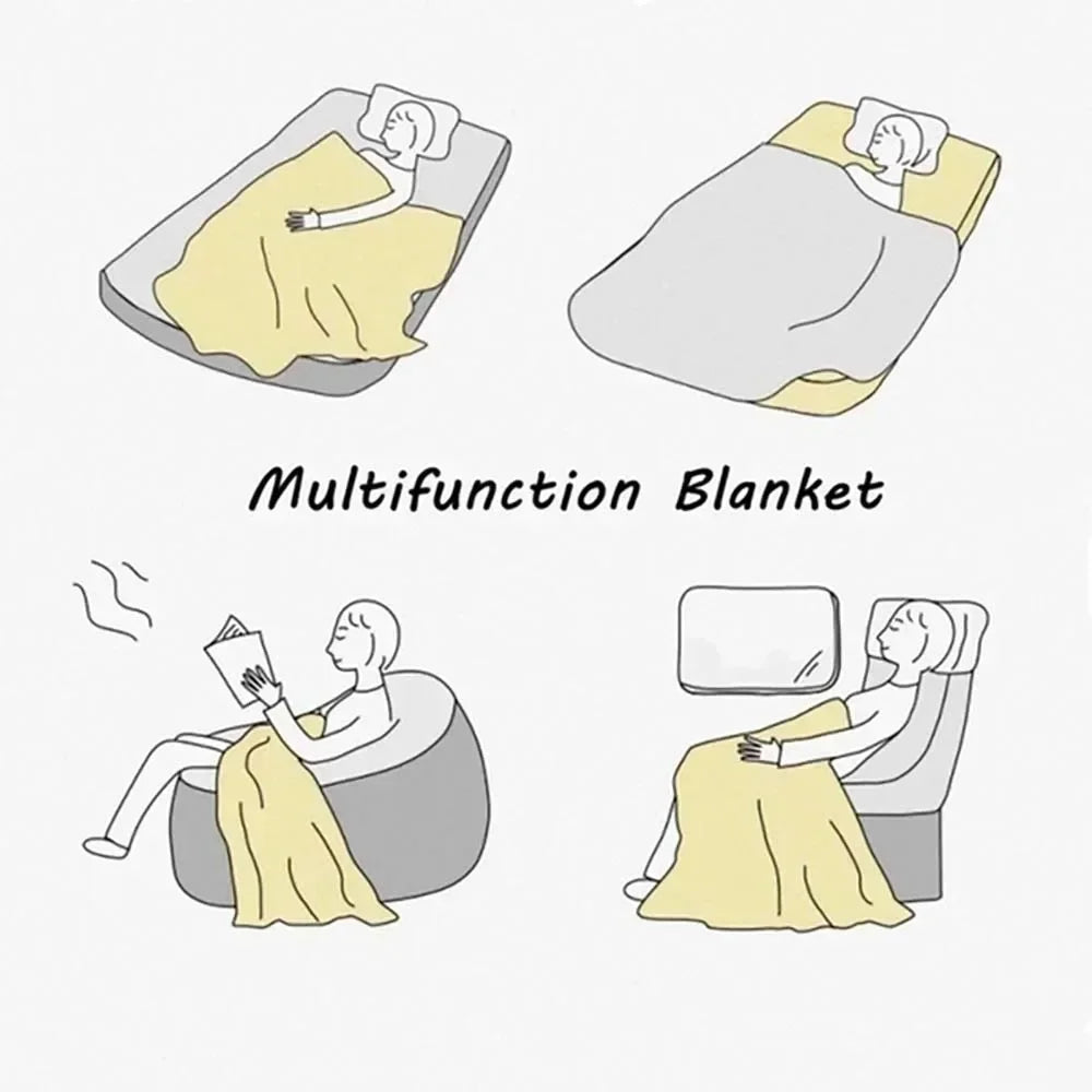 Kawaii Magic Kuromis Cute Throw Blanket Luxury Sofa Blankets & Throws Fluffy Plaid Home Interior Knee Soft Nap King Size Bed &