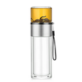 SAMADOYO-Tea Separator, Heat-Resistant Glass Brewing, Tea Filtration, Portable Cup, Outdoor, Travel, Vehicle Water Cup