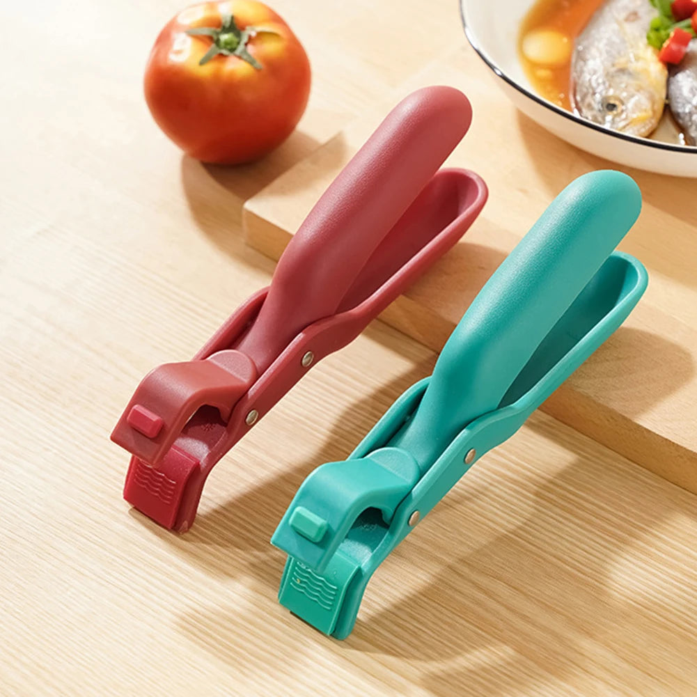 1/2/5Pcs Hot Plate Gripper Anti-Scalding Clips Holder Tongs Bowl Holder for Moving Hot Plate Bowls Pizza Pan for Kitchen